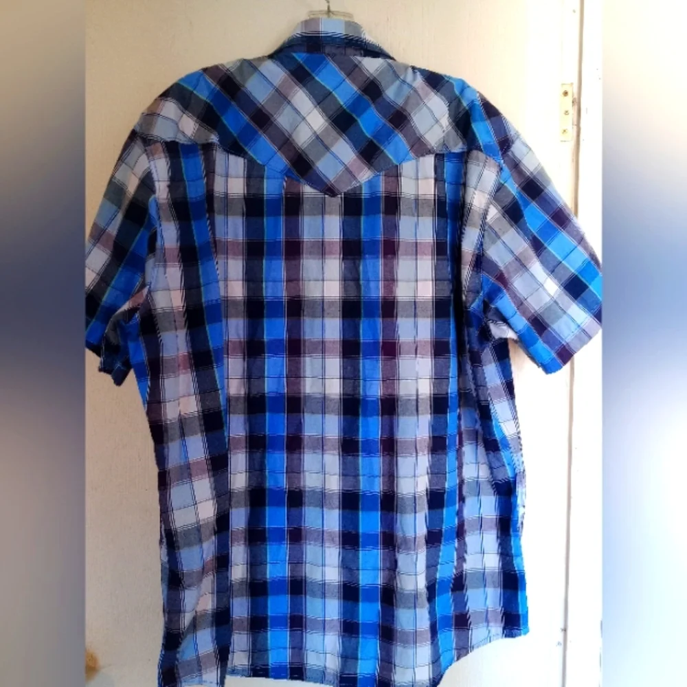 Western Shortsleeve Shirt by RCCO sz. 2X - Picture 9 of 9
